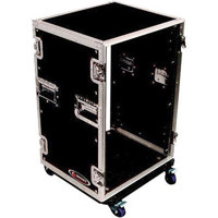 

Odyssey Innovative Designs Flight Zone 16 Space Amp Rack with Wheels