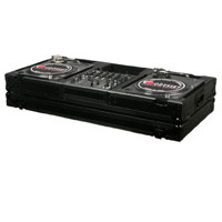 

Odyssey Innovative Designs Black Label Coffin for 12" Mixer and Two Turntables in Battle Mode