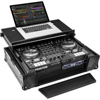 

Odyssey Innovative Designs Flight Zone Black Label Case with Glide Platform and 19" 2U Bottom Rack for Native Instruments Taktor Kontrol S4 MK3 DJ Controller