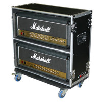 

Odyssey Innovative Designs Protective Dual Guitar Amp Head Case with Wheels