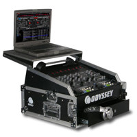 

Odyssey Innovative Designs Flight Zone FZGS1002 Glide Style Slanted Rack Case for 10 Space Slanted Rackmount Gear and 2 Space Vertical Gear