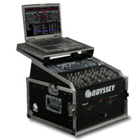 

Odyssey Innovative Designs Flight Zone FZGS1004 Glide Style Slanted Rack Case for 10 Space Slanted Rackmount Gear and 4 Space Vertical Gear