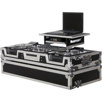 

Odyssey Innovative Designs Flight Zone FZGS12CDJW Glide Style Laptop DJ CD Mixer Coffin with Wheels