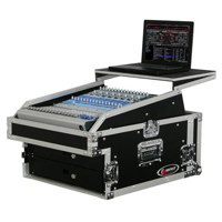 

Odyssey Innovative Designs Flight Zone FZGS1304 Glide Style Slanted 13+4 Space Combo Rack Case