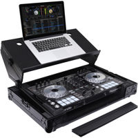 

Odyssey Innovative Designs Black Label Producer Glide Style Series Case with Angled Glide Platform for Pioneer DDJ-RR/DDJ-SR/DDJ-SR2 DJ Controllers, Black