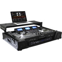 

Odyssey Innovative Designs Numark NS7/NS7II/NS7III DJ Controller Black Label Glide Style Case with Lower 19" 1U Rack Space