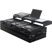 

Odyssey Innovative Designs Black Label FZGSP12CDJWBL Remixer Glide Style Series DJ Coffin Case for 2 Large Format CD Players & 12" Width Mixer