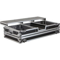 

Odyssey Innovative Designs Remixer Glide Style DJ Coffin Case for 2 Turntables & 12" Width Mixer with Rollers