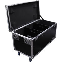 

Odyssey Innovative Designs Flight Zone StakPak Series Utility Trunk Touring Case with Wheels, Caster Stacking Plates and Organizing Dividers, 41.5x20x19.5" Interior