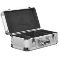 

Odyssey Innovative Designs Diamond Krom Case with Removable Lid for 200 View Pack or 65 Jewel Case CDs