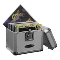 

Odyssey Innovative Designs Stacking Record / Utility Krom Case for 70 12" Vinyl Records and Lps, Silver