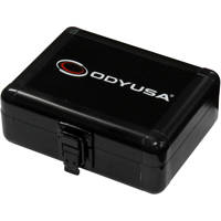 

Odyssey Innovative Designs Krom Series Compact Utility Accessory Case with Interior Diced Foam and 5x3x1.5" Interior, Black