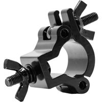 

Odyssey Innovative Designs LAC25S Aluminum Small Mini Clamp with Hex Bolt & Wing Nut, Black