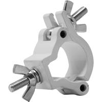 

Odyssey Innovative Designs LAC25S Aluminum Small Mini Clamp with Hex Bolt & Wing Nut, White