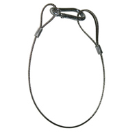 

Odyssey Innovative Designs 30" Long 0.12" Thick Safety Cable with Standard Size Spring Hook, 60 lbs Capacity