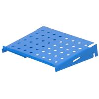 

Odyssey Innovative Designs Designer DJ Series Hard Drive/Interface Tray for L Stand Laptop/Gear Stands, Blue