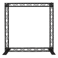 

Odyssey Innovative Designs 71x71" Nexus Scrim Werks Decor Panel Truss Display Frame Package, Includes NEX15180BLK/NEX15CUBEBLK/NEX15CONBLK Frames, NEXBM1592WBLK Plates, White