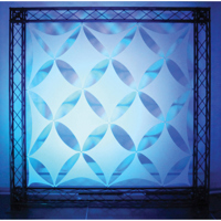 

Odyssey Innovative Designs Scrim Werks 12x12" Diamond Decor Panel Package, 10x Diamond, 9x Triangle (Half Diamond/Squares), 2x Small Triangle (Quarter Diamond/Squares), White