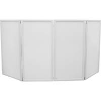 

Odyssey Innovative Designs Scrim Werks 48x46" DJ Facade, White