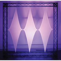 

Odyssey Innovative Designs Scrim Werks 48x19" Diamond Decor Panels, 3 Piece Display Set