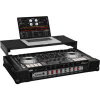 

Odyssey Innovative Designs Black Label Glide-Style Case with 1U 19" Rack Mount Rails for Pioneer DDJ-SX/SX2 DJ Controller