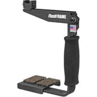 

Omega FlashFlip PF Flash Bracket with Platform for 35mm, Medium Format or Digital Cameras & Shoe Mount Type Flashes.