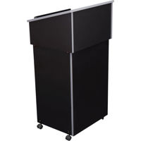 

Oklahoma Sound 22/112 Tabletop Lectern with AV Cart/Lectern Base, Black