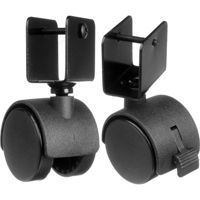 

Oklahoma Sound Caster Kit for #222 Full Floor Lectern, 4 Pieces, Black