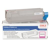 

OKI Data 43324402 Magenta Toner Cartridge for C5500n/C5800Ldn Type C8 Printers