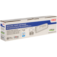 

OKI Data Cyan Toner Cartridge for C831 Series Printers, 10000 Pages Yield
