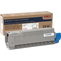 

OKI Data Toner Cartridge for C612n, C612dn Printer, 6000 Pages Yield, Magenta