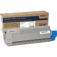 

OKI Data Toner Cartridge for C612n, C612dn Printer, 6000 Pages Yield, Cyan