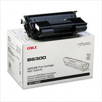 

OKI Data Black Toner Cartridge for B6300 Series Printer, Yields Approx. 18000 Pages