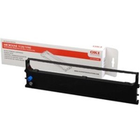 

OKI Data 3" Wax Ribbon for T400/T410 Printers, 24 Per Case