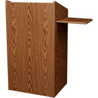 

Oklahoma Sound Aristocrat 600 Floor Non-Sound Lectern, Medium Oak
