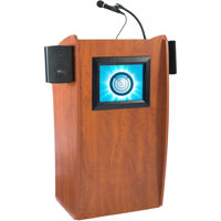 

Oklahoma Sound Vision 612-S Sound Lectern with 15" LCD Display, Cherry