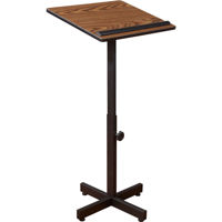 

Oklahoma Sound Portable Presentation 70 Lectern Stand, Medium Oak
