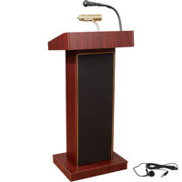 

Oklahoma Sound Orator 800X Floor Sound Lectern, Mahogany