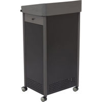 

Oklahoma Sound GSL Series Graystone Lectern, Charcoal