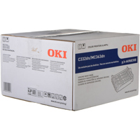 

OKI Data Cyan/Black/Yellow/Magenta Image Drum for C332dn/MC363dn Printers, 20000 Page Yield