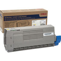 

OKI Data Large Capacity Toner Cartridge for C712dn and 712n Printers, Up to 11500 Pages, Yellow