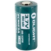 

Olight 16340 RCR123A 3.7V 650mAh Rechargeable Lithium-Ion Battery, Blister Card