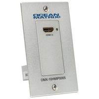 

Ocean Matrix OMX-10HMIP0005 Single Gang HDMI Over IP PoE Wall Plate H.264 Transmitter Only