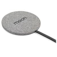 

Orbit Moon Wireless Charger, Gray Fabric