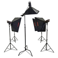 

Ortery LiveStudio LED 5-Light Kit, Includes 5x Stands and RF Controller