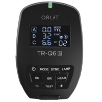 

ORLIT TR-Q6 TTL 2.4Ghz RT Studio Flash Trigger for the Rovelight RT Series - Canon