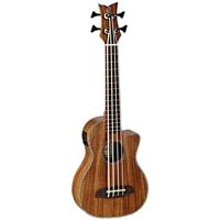 

Ortega Guitars CAIMAN-BS-GB Lizard Series Acacia Wood Acoustic Electric Uke Bass, Natural