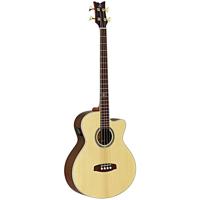 

Ortega Guitars D558-4 Deep 5 Acoustic Bass Guitar with Built-In Tuner, Acacia Fretboard, Natural