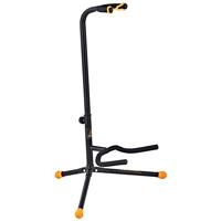 

Ortega Guitars Adjustable Stand for Acoustic, Electric and Bass Guitars, Black/Orange