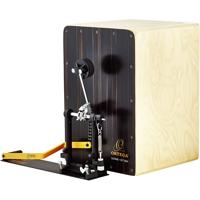 

Ortega Guitars Percussion Series Stomp Box Cajon Bundle, Includes Pedal and Drum Key, Natural